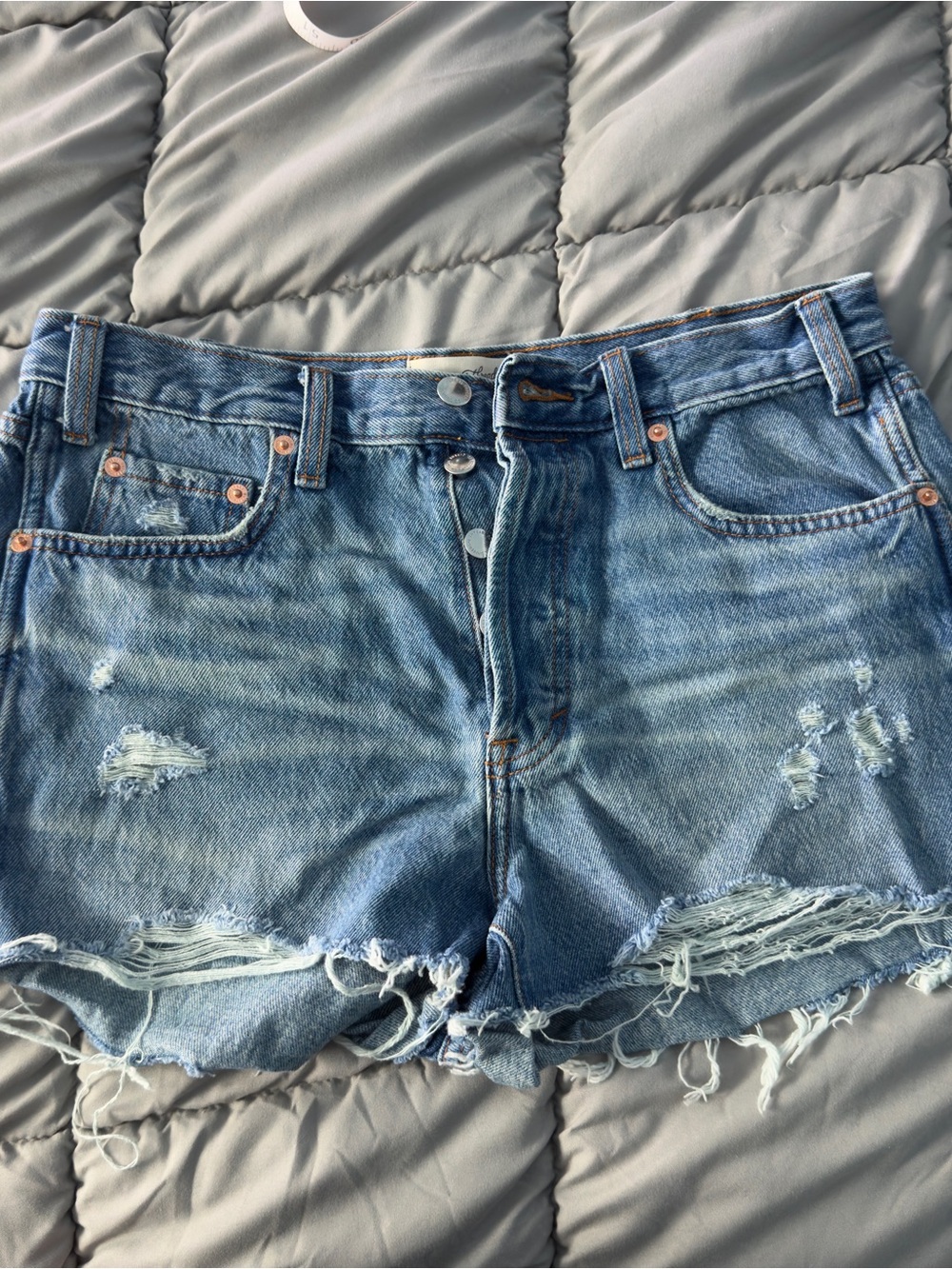 Universal Thread Distressed High Rise Mini Shorts